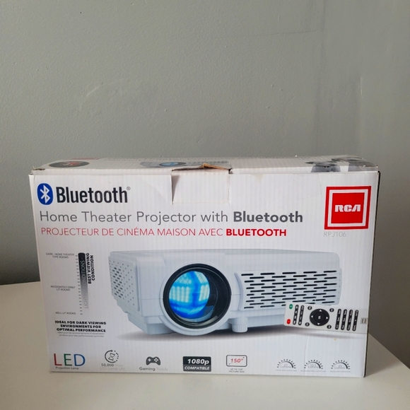 Home theater projector with Bluetooth. - Picture 2 of 2
